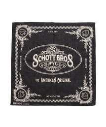 schott（ショット）の「Schott/ショット/BANDANA EMBLEM/バンダナ エンブレム（バンダナ/スカーフ）」