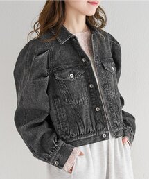 【一部店舗限定/S.Mサイズ展開】B デニムパフジャケット