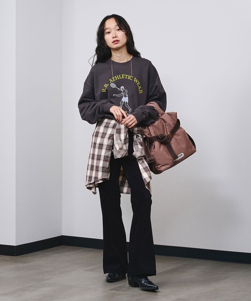 OUTDOOR PRODUCTS（アウトドアプロダクツ）の「【EC限定】OUTDOOR 2WAY BELT TOTE S（トートバッグ・レディース・ベージュ/ブラック/ホワイト・ONE SIZE）」の12枚目の写真