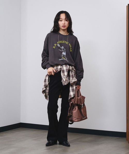 OUTDOOR PRODUCTS（アウトドアプロダクツ）の「【EC限定】OUTDOOR 2WAY BELT TOTE S（トートバッグ・レディース・ベージュ/ブラック/ホワイト・ONE SIZE）」の13枚目の写真