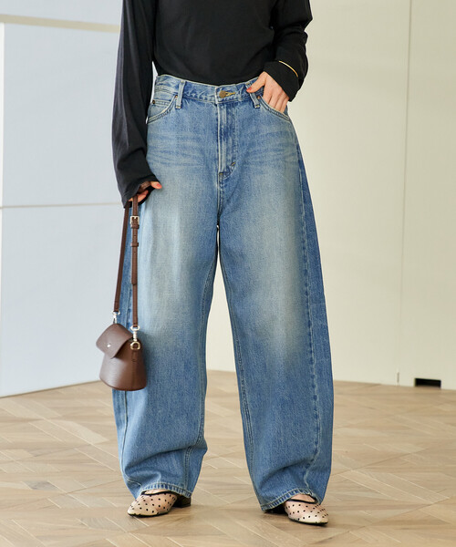 パンツ FREAK'S STORE Lee RIDERS 101 CURVE LEG Lee × FREAK'S STORE/リー 別注 RIDERS 101 CURVE LEG/別注 ライダーズ