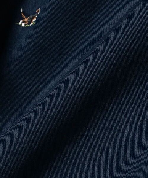 BEAMS BOY（ビームスボーイ）の「ボーイ ドッグ エンブロイダリー チノ（チノパンツ・レディース・ベージュ/ネイビー・0/2/1）」の17枚目の写真