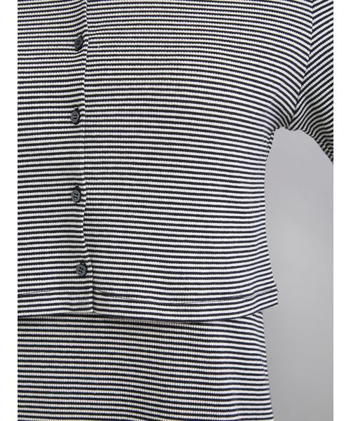 Mila Owen（ミラオーウェン）の「UVケアテレコボレロカーディガン（カーディガン/ボレロ・レディース・オリーブ/ブラック/その他・0/1）」の12枚目の写真