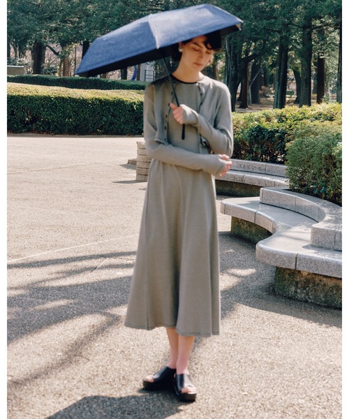 Mila Owen（ミラオーウェン）の「UVケアテレコボレロカーディガン（カーディガン/ボレロ・レディース・オリーブ/ブラック/その他・0/1）」の20枚目の写真