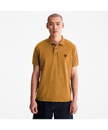 Timberland | ウォッシュド 半袖 ポロシャツ メンズ(ポロシャツ)