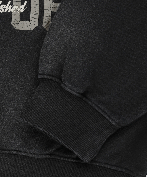 BREATH WASHED HOODIE - BLACK（パーカー）｜BROWNBREATH（ブラウン