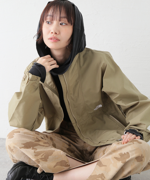THE NORTH FACE(ザノースフェイス)の「THE NORTH FACE / ザ ノースフェイス COMPACT BLOUSON / NP22631(ナイロンジャケット・メンズ・カーキ/ブラック・LARGE/MEDIUM/SMALL)」の16枚目の写真
