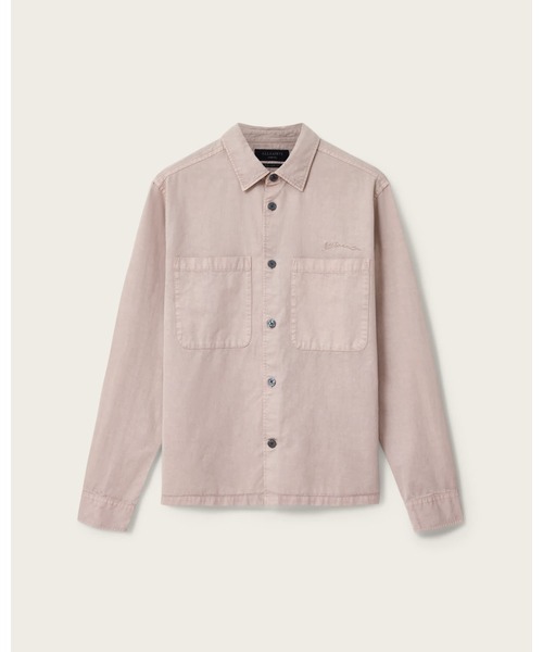 ALLSAINTS（オールセインツ）の「ROHDI LONG SLEEVE OVERSHIRT | ROHDI 長袖 オーバーシャツ（シャツ/ブラウス・メンズ・ホワイト系その他・S/XS/M）」の8枚目の写真