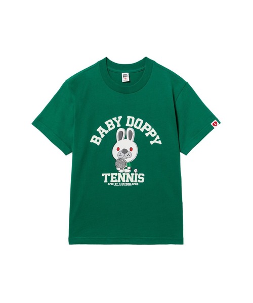 APEE BY A BATHING APE(エイピーバイアベイシングエイプ)の「BABY DOPPY PRINTED TEE #1(Tシャツ/カットソー・レディース・グレー/オリーブ/ホワイト・SMALL/X-SMALL)」の3枚目の写真
