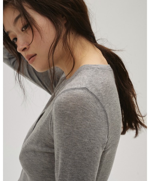 Henleyneck Soft Tops（Tシャツ/カットソー）｜TODAYFUL（トゥデイフル