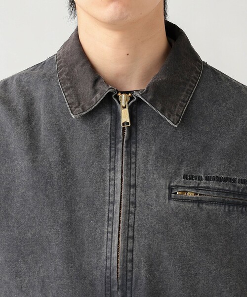 BEAMS HEART(ビームスハート)の「GMS ダッグ ショート ブルゾン(ブルゾン・メンズ・チャコールグレー/ライトブラウン・SMALL/MEDIUM/LARGE)」の9枚目の写真