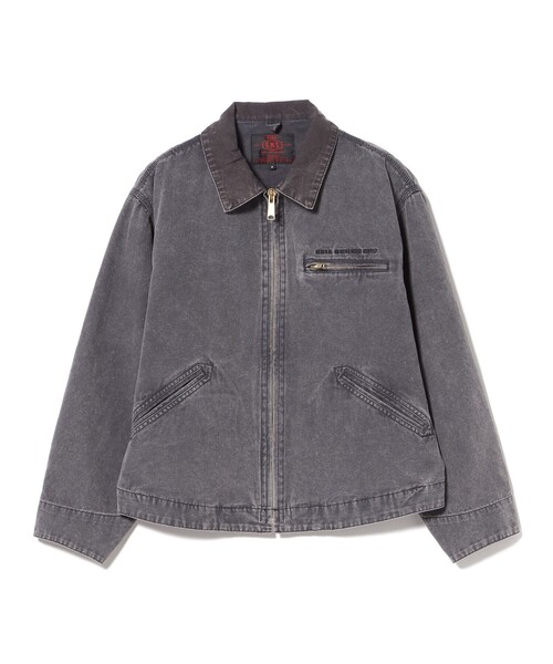 BEAMS HEART(ビームスハート)の「GMS ダッグ ショート ブルゾン(ブルゾン・メンズ・チャコールグレー/ライトブラウン・SMALL/MEDIUM/LARGE)」の11枚目の写真