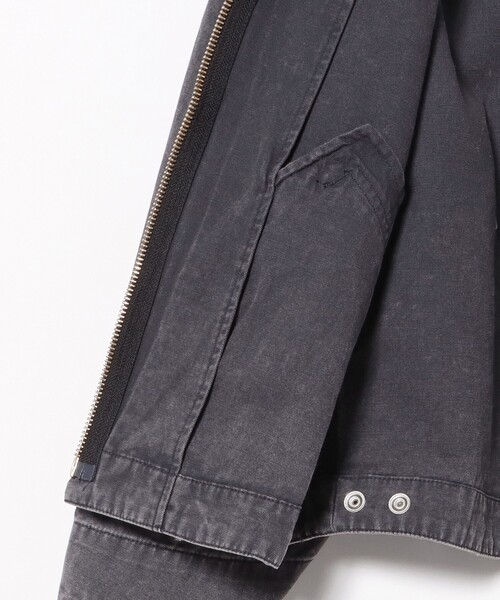 BEAMS HEART(ビームスハート)の「GMS ダッグ ショート ブルゾン(ブルゾン・メンズ・チャコールグレー/ライトブラウン・SMALL/MEDIUM/LARGE)」の12枚目の写真