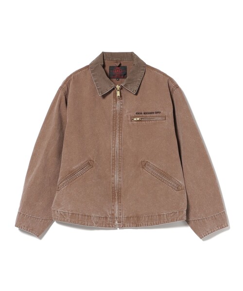 BEAMS HEART(ビームスハート)の「GMS ダッグ ショート ブルゾン(ブルゾン・メンズ・チャコールグレー/ライトブラウン・SMALL/MEDIUM/LARGE)」の15枚目の写真