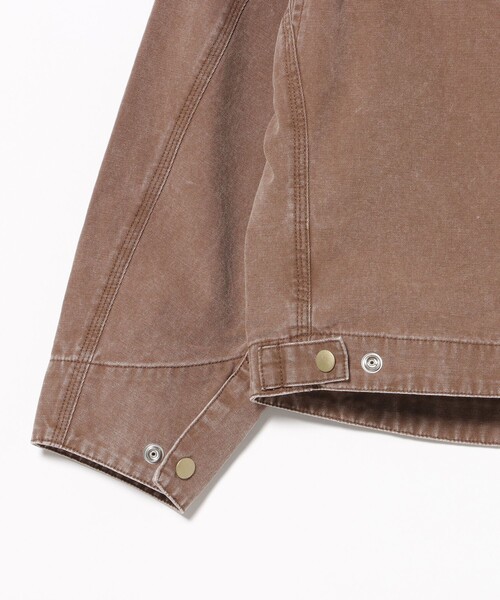 BEAMS HEART(ビームスハート)の「GMS ダッグ ショート ブルゾン(ブルゾン・メンズ・チャコールグレー/ライトブラウン・SMALL/MEDIUM/LARGE)」の19枚目の写真