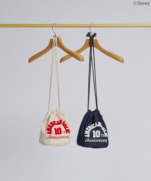 Disney（ディズニー）の「【Mickey&Friends】サガラバッグ（エコバッグ/サブバッグ・レディース・アイボリー/インディゴブルー・FREE）」の18枚目の写真