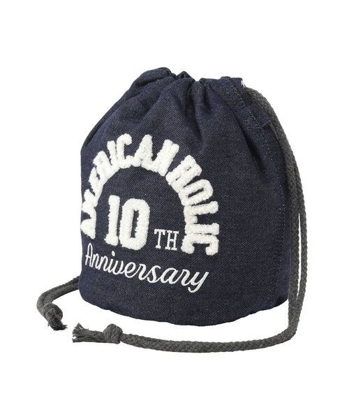 Disney（ディズニー）の「【Mickey&Friends】サガラバッグ（エコバッグ/サブバッグ・レディース・アイボリー/インディゴブルー・FREE）」の9枚目の写真