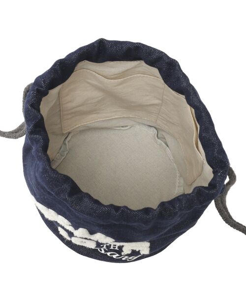 Disney（ディズニー）の「【Mickey&Friends】サガラバッグ（エコバッグ/サブバッグ・レディース・アイボリー/インディゴブルー・FREE）」の6枚目の写真