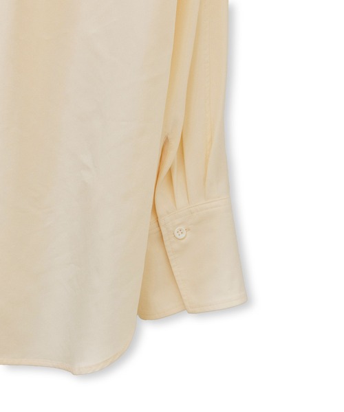 ADAM ET ROPE'(アダムエロペ)の「【サステナブル】ボウタイシャツ(シャツ/ブラウス・レディース・キナリ/サックスブルー・38/36)」の18枚目の写真