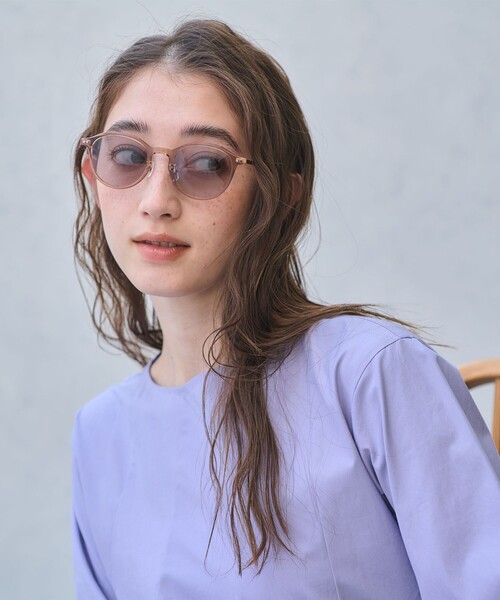 UNITED ARROWS(ユナイテッドアローズ)の「NRW クラウンパント サングラス(サングラス・レディース・ブラック/ライトグレー・FREE)」の6枚目の写真