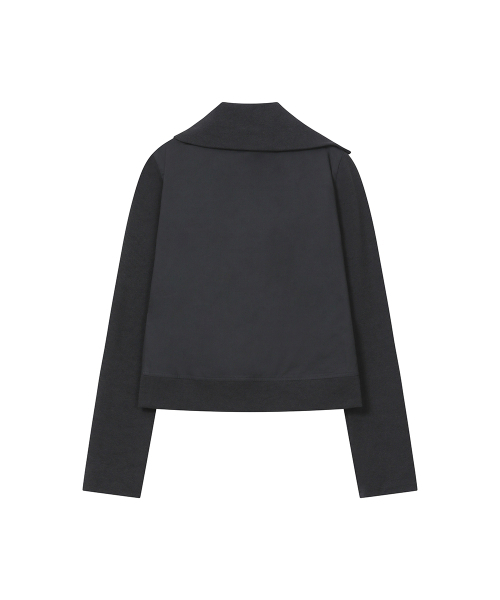 Miseki SEOUL(ミセキソウル)の「Slash ribbed jacket CHARCOAL(その他アウター・レディース・その他・1/2)」の3枚目の写真