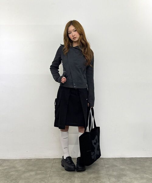 Miseki SEOUL(ミセキソウル)の「Slash ribbed jacket CHARCOAL(その他アウター・レディース・その他・1/2)」の9枚目の写真