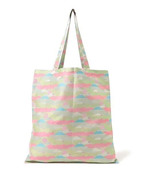 BEAMS JAPAN(ビームス ジャパン)の「【別注】槙田商店 / 富士山 トートバッグ(トートバッグ・レディース・サックスブルー/ピンク/オレンジ・ONE SIZE)」の3枚目の写真