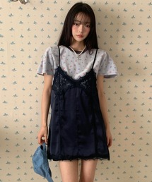 UNE MANSION（ユヌマンション）の「【2026SS新作アイテム】 【UNE ORIGINAL】ラグジュアリーレースレイヤードキャミソールワンピース（キャミソール）」