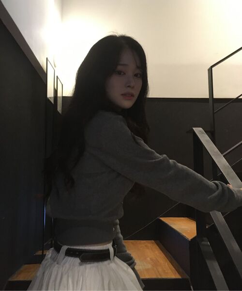 KHAKIPOINT(カーキポイント)の「Signature Knit Cardigan (charcoal)(カーディガン/ボレロ・レディース・その他・FREE)」の6枚目の写真