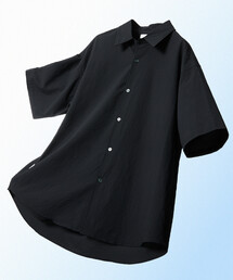 <UVカット・接触冷感・吸水速乾> AiRide/エアライド リラックスフィット ショートスリーブ シアサッカーシャツ/ポケッタブル/限定展開