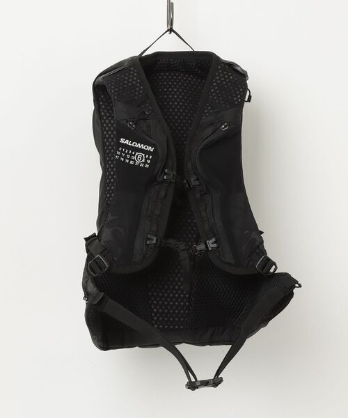 MM6 Maison Margiela（ｴﾑｴﾑｼｯｸｽ ﾒｿﾞﾝ ﾏﾙｼﾞｪﾗ）の「MM6 MAISON MARGIELA / エムエムシックス メゾンマルジェラ：XT 15 MM6 MAISON MARGIELA：SB6WA0003-P5782[ANN]（バックパック/リュック・レディース・ブラック×ブラック・FREE）」の2枚目の写真