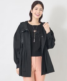 TO BE CHIC（トゥー ビー シック）の「ハイカウントタフタフーデット コート（その他アウター）」
