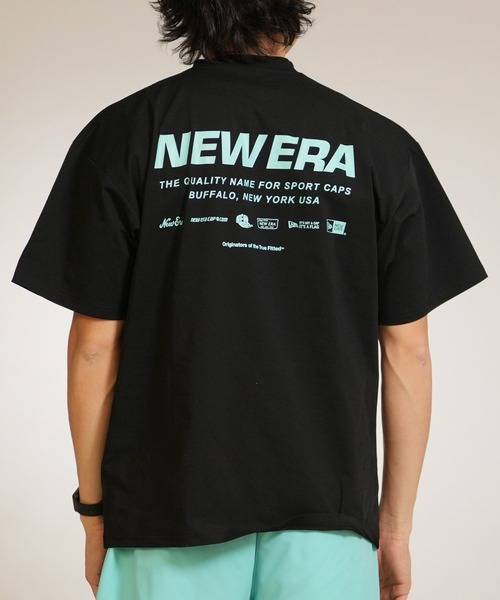 NEW ERA(ニューエラ)の「NEW ERA/ニューエラ 半袖 ラッシュガード UVカット 水陸両用 14774262/14774263/14774264/15159371(Tシャツ/カットソー・メンズ・ブラック系その他/ブラウン/ブラック/ホワイト・XL/L/M)」の3枚目の写真