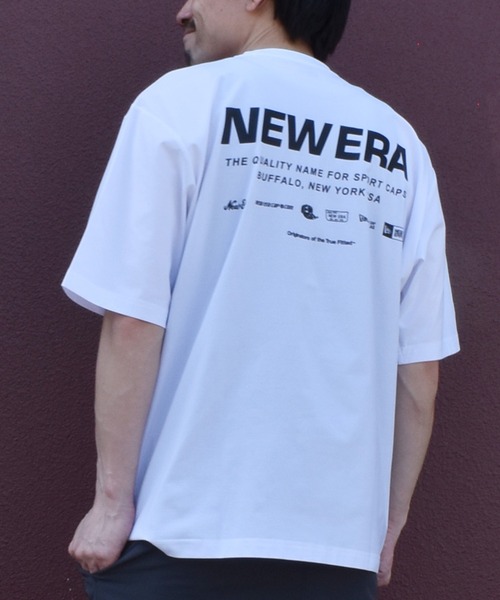 NEW ERA(ニューエラ)の「NEW ERA/ニューエラ 半袖 ラッシュガード UVカット 水陸両用 14774262/14774263/14774264/15159371(Tシャツ/カットソー・メンズ・ブラック系その他/ブラウン/ブラック/ホワイト・XL/L/M)」の1枚目の写真