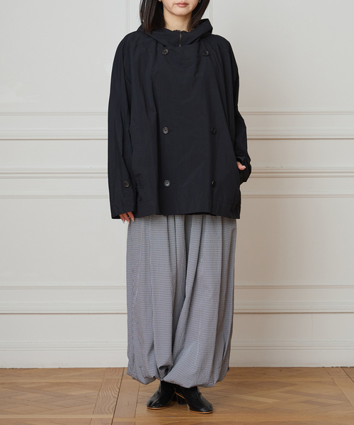 IENA LA BOUCLE(イエナラブークル)の「IENA LA BOUCLE ギンガムチェックバルーンレッグパンツ(その他パンツ・レディース・ダークブルー・38/36)」の13枚目の写真