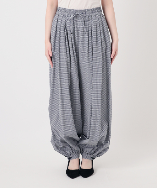 IENA LA BOUCLE(イエナラブークル)の「IENA LA BOUCLE ギンガムチェックバルーンレッグパンツ(その他パンツ・レディース・ダークブルー・38/36)」の14枚目の写真