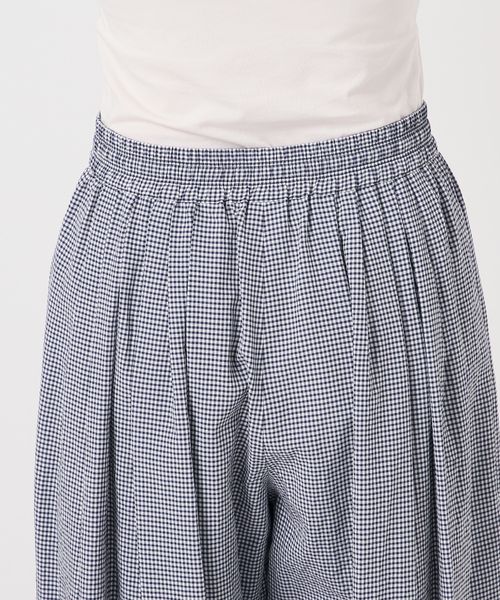 IENA LA BOUCLE(イエナラブークル)の「IENA LA BOUCLE ギンガムチェックバルーンレッグパンツ(その他パンツ・レディース・ダークブルー・38/36)」の19枚目の写真
