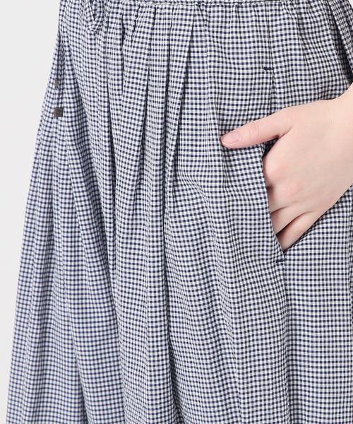 IENA LA BOUCLE(イエナラブークル)の「IENA LA BOUCLE ギンガムチェックバルーンレッグパンツ(その他パンツ・レディース・ダークブルー・38/36)」の20枚目の写真