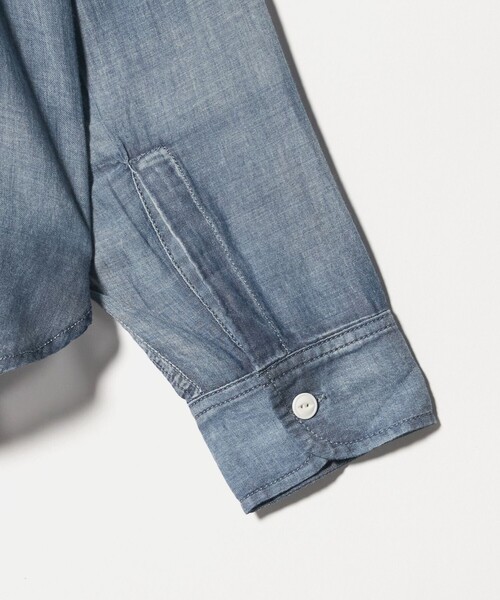 PAYDAY（ペイデイ）の「【別注】＜PAYDAY for 6＞SHEER DENIM SHIRT/シャツ（シャツ/ブラウス・レディース・ライトブルー/ロイヤルブルー・FREE）」の10枚目の写真