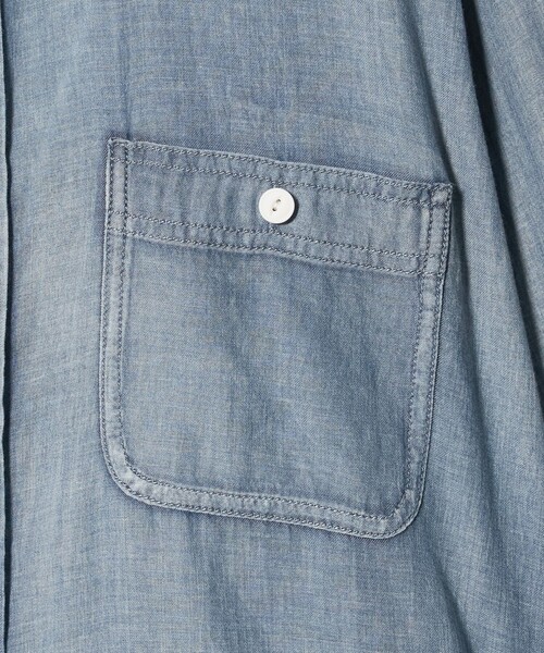 PAYDAY（ペイデイ）の「【別注】＜PAYDAY for 6＞SHEER DENIM SHIRT/シャツ（シャツ/ブラウス・レディース・ライトブルー/ロイヤルブルー・FREE）」の11枚目の写真