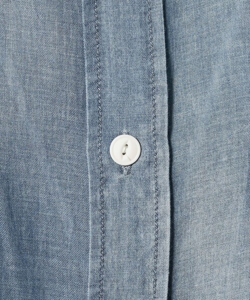 PAYDAY（ペイデイ）の「【別注】＜PAYDAY for 6＞SHEER DENIM SHIRT/シャツ（シャツ/ブラウス・レディース・ライトブルー/ロイヤルブルー・FREE）」の12枚目の写真