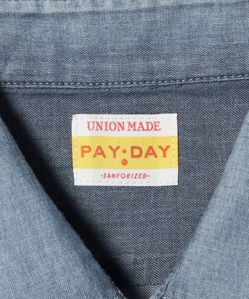PAYDAY（ペイデイ）の「【別注】＜PAYDAY for 6＞SHEER DENIM SHIRT/シャツ（シャツ/ブラウス・レディース・ライトブルー/ロイヤルブルー・FREE）」の14枚目の写真
