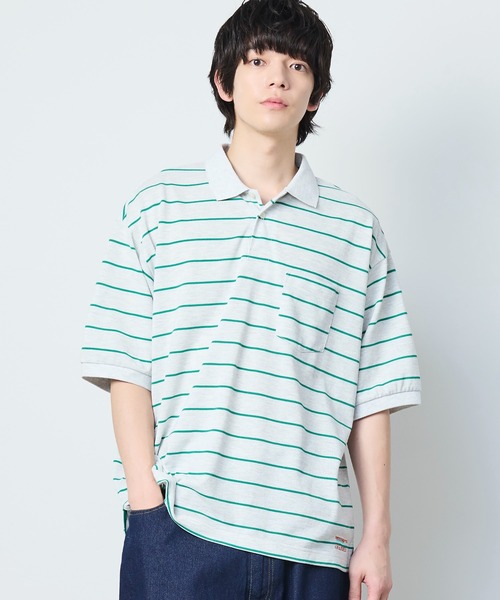 L.L.Bean(エルエルビーン)の「【JAPAN EDITION】トロイ・ショートスリーブ・ポロシャツ(ポロシャツ・メンズ・ブラウン系その他/グレー系その他/ホワイト×グリーン/レッド系その他/ブルー系その他・X-LARGE/LARGE/MEDIUM/SMALL)」の2枚目の写真