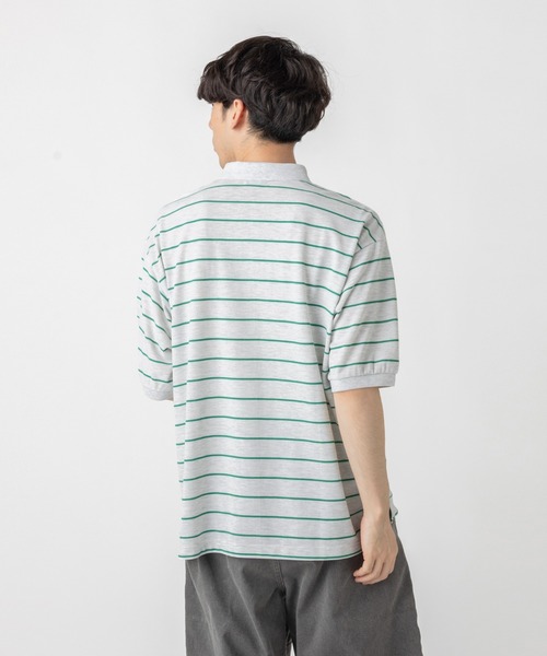 L.L.Bean(エルエルビーン)の「【JAPAN EDITION】トロイ・ショートスリーブ・ポロシャツ(ポロシャツ・メンズ・ブラウン系その他/グレー系その他/ホワイト×グリーン/レッド系その他/ブルー系その他・X-LARGE/LARGE/MEDIUM/SMALL)」の7枚目の写真