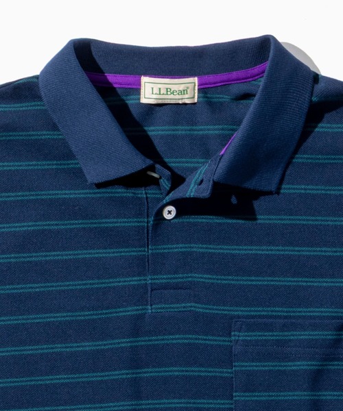 L.L.Bean(エルエルビーン)の「【JAPAN EDITION】トロイ・ショートスリーブ・ポロシャツ(ポロシャツ・メンズ・ブラウン系その他/グレー系その他/ホワイト×グリーン/レッド系その他/ブルー系その他・X-LARGE/LARGE/MEDIUM/SMALL)」の10枚目の写真