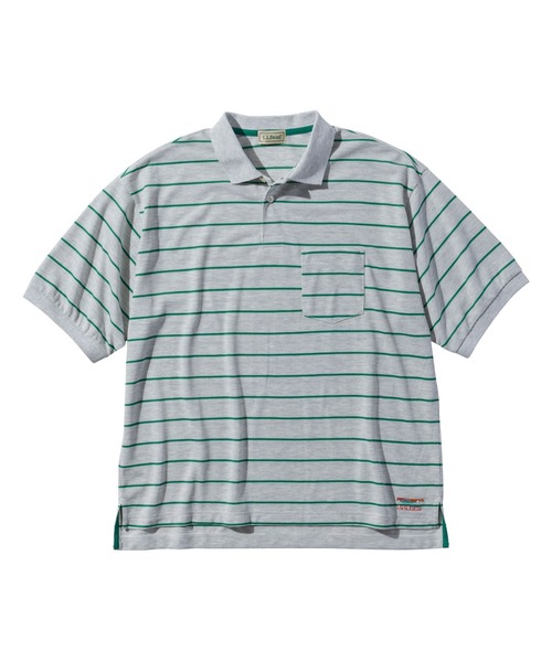 L.L.Bean(エルエルビーン)の「【JAPAN EDITION】トロイ・ショートスリーブ・ポロシャツ(ポロシャツ・メンズ・ブラウン系その他/グレー系その他/ホワイト×グリーン/レッド系その他/ブルー系その他・X-LARGE/LARGE/MEDIUM/SMALL)」の8枚目の写真