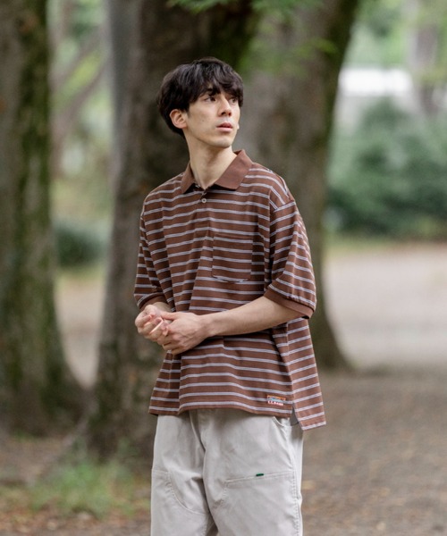 L.L.Bean(エルエルビーン)の「【JAPAN EDITION】トロイ・ショートスリーブ・ポロシャツ(ポロシャツ・メンズ・ブラウン系その他/グレー系その他/ホワイト×グリーン/レッド系その他/ブルー系その他・X-LARGE/LARGE/MEDIUM/SMALL)」の11枚目の写真