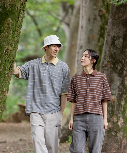 L.L.Bean(エルエルビーン)の「【JAPAN EDITION】トロイ・ショートスリーブ・ポロシャツ(ポロシャツ・メンズ・ブラウン系その他/グレー系その他/ホワイト×グリーン/レッド系その他/ブルー系その他・X-LARGE/LARGE/MEDIUM/SMALL)」の13枚目の写真