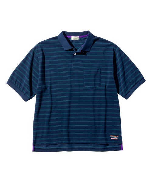 L.L.Bean(エルエルビーン)の「【JAPAN EDITION】トロイ・ショートスリーブ・ポロシャツ(ポロシャツ・メンズ・ブラウン系その他/グレー系その他/ホワイト×グリーン/レッド系その他/ブルー系その他・X-LARGE/LARGE/MEDIUM/SMALL)」の15枚目の写真