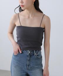 FREE'S MART | [接触冷感][UV加工]カップ付きショート丈キャミソール(キャミソール)